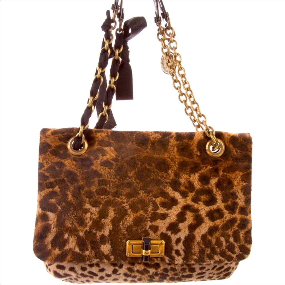 Authentic Lanvin Leopard print